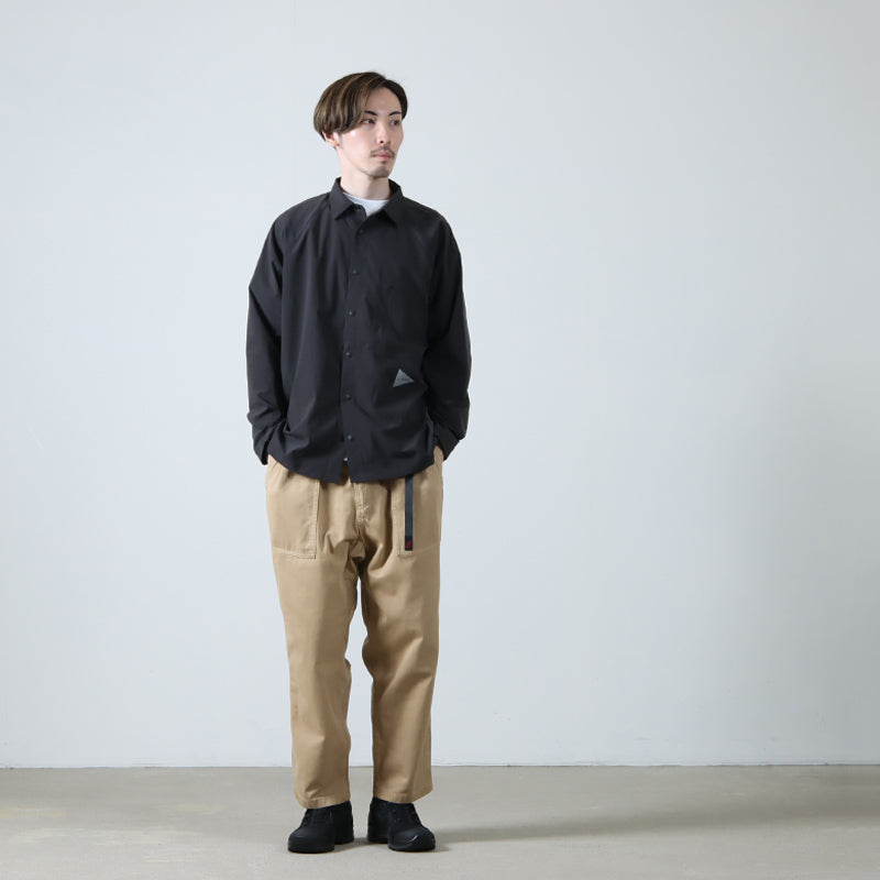 and wander(アンドワンダー) 23 fleece base LS shirt 画像8