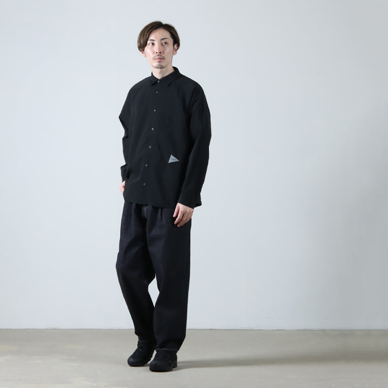 and wander(アンドワンダー) 23 fleece base LS shirt 画像19