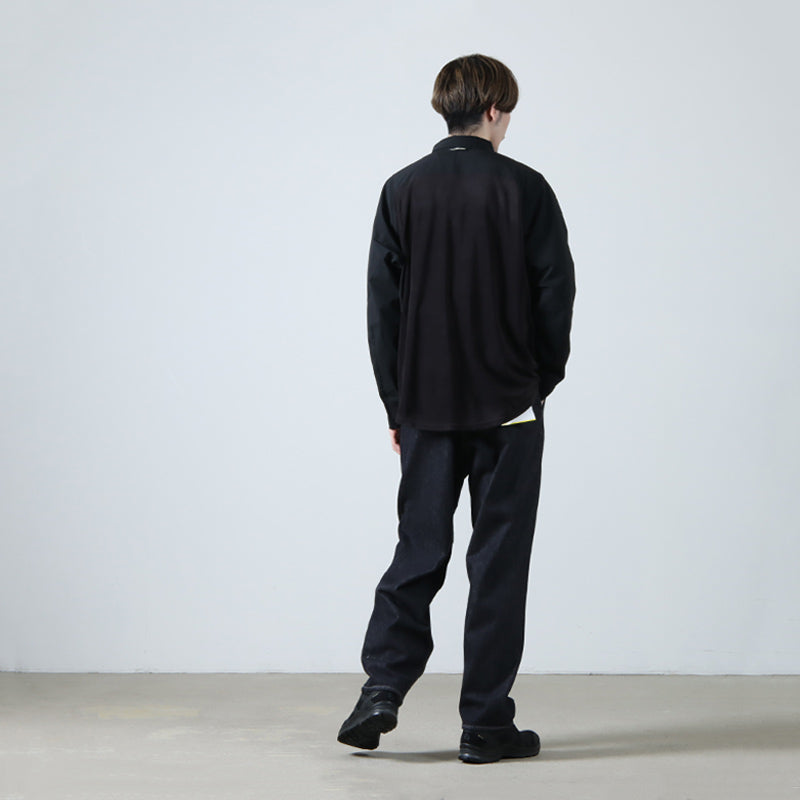 and wander(アンドワンダー) 23 fleece base LS shirt 画像20