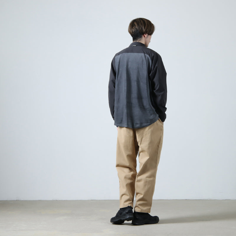 and wander(アンドワンダー) 23 fleece base LS shirt 画像22