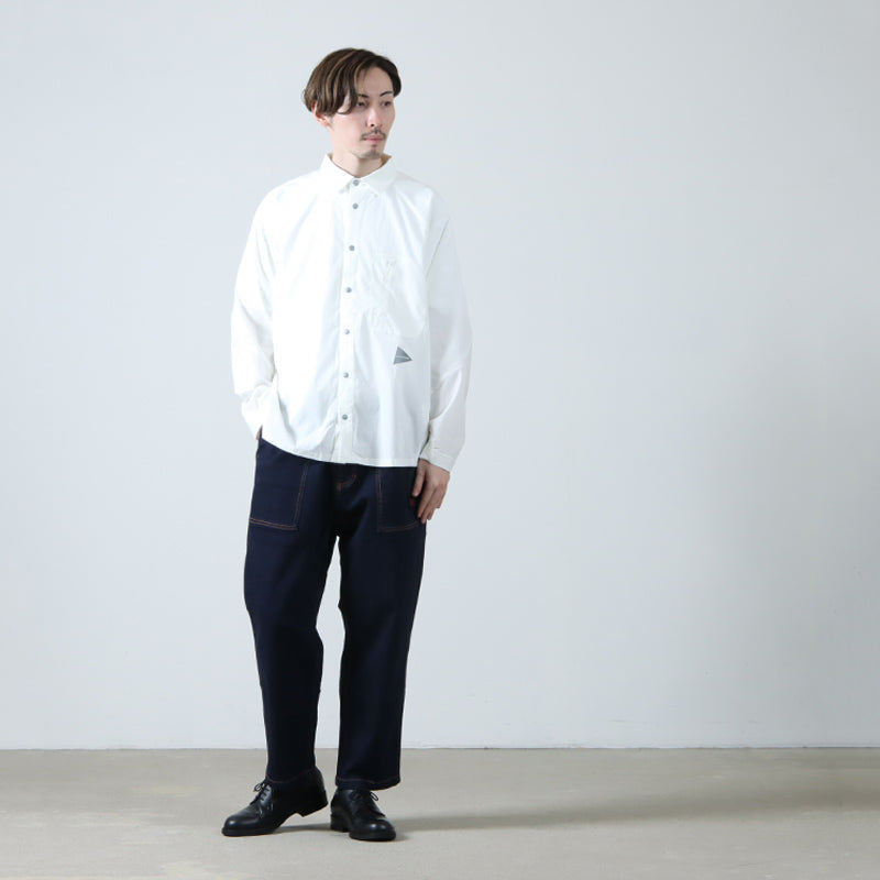 and wander(アンドワンダー) 23 fleece base LS shirt 画像23