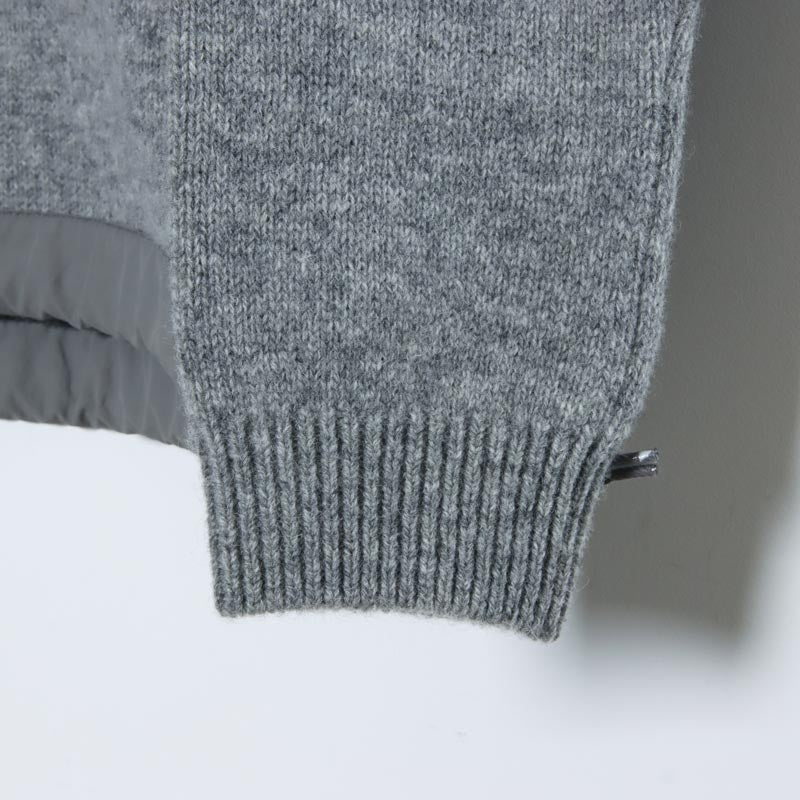 and wander(アンドワンダー) shetland wool sweater 画像23