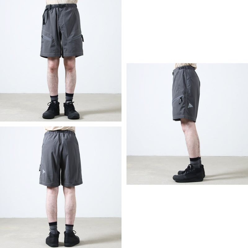 and wander(アンドワンダー) light hike short pants 画像3