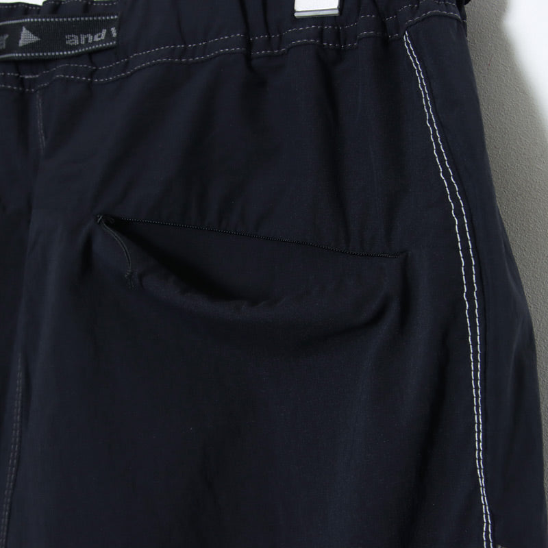and wander(アンドワンダー) light hike short pants 画像28