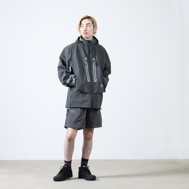 and wander(アンドワンダー) light hike short pants 画像8