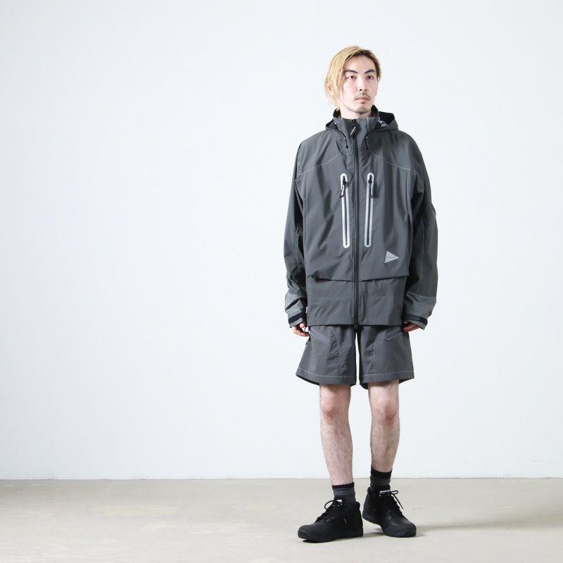 and wander(アンドワンダー) light hike short pants 画像9