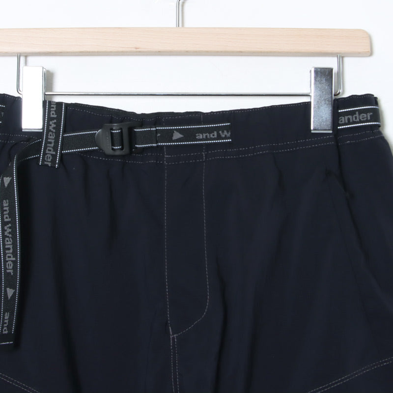 and wander(アンドワンダー) light hike short pants 画像13