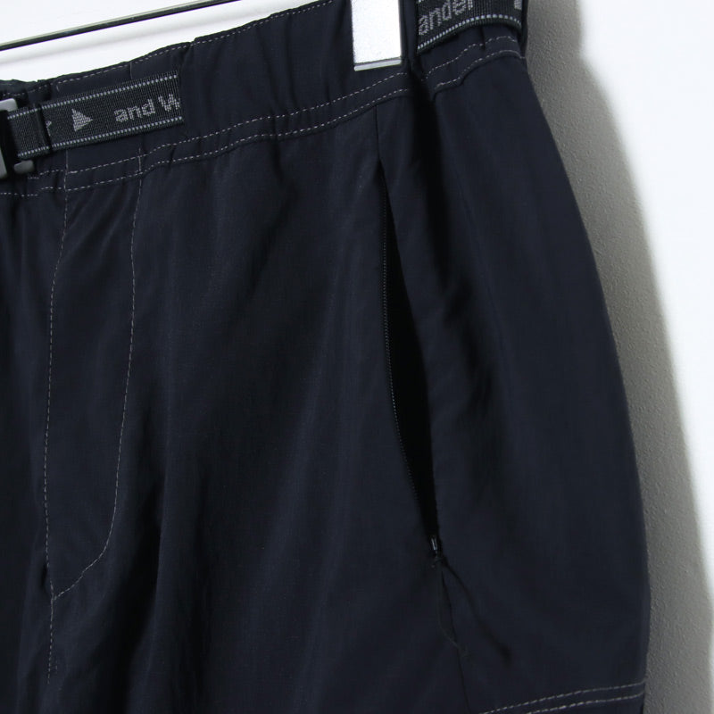 and wander(アンドワンダー) light hike short pants 画像14