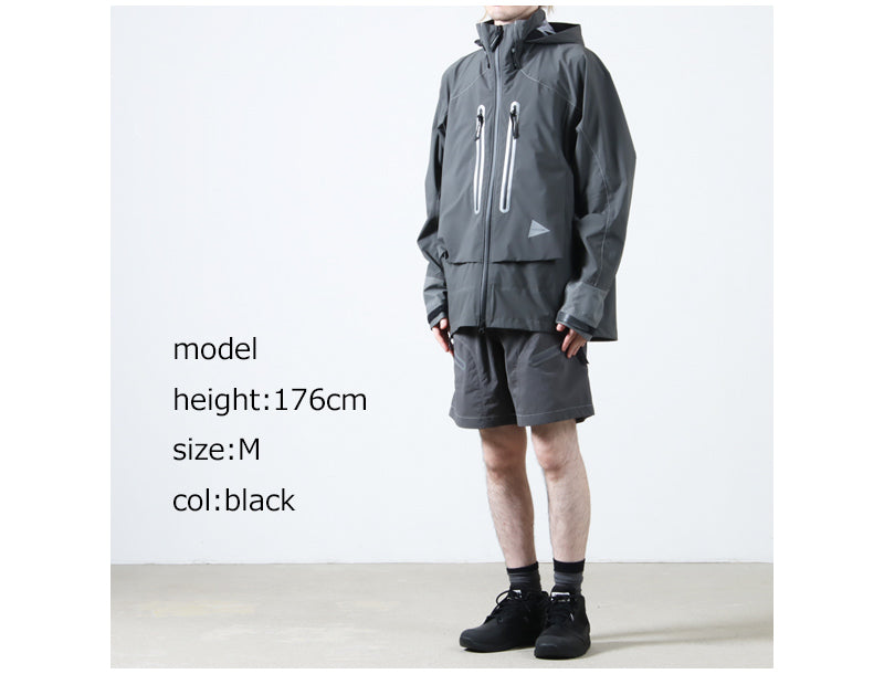 and wander(アンドワンダー) light hike short pants 画像23
