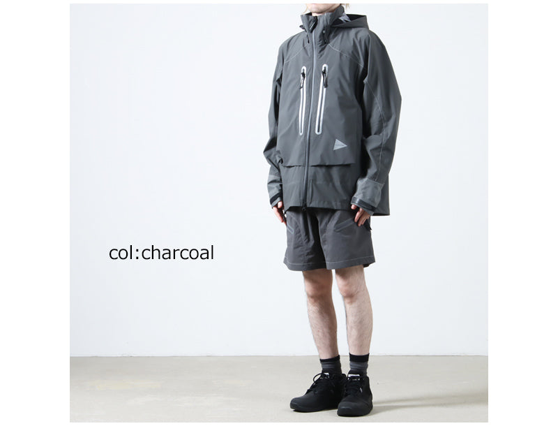 and wander(アンドワンダー) light hike short pants 画像24