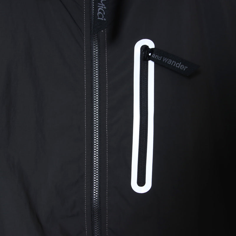 and wander(アンドワンダー) gramicci brushed nylon jacket 画像21