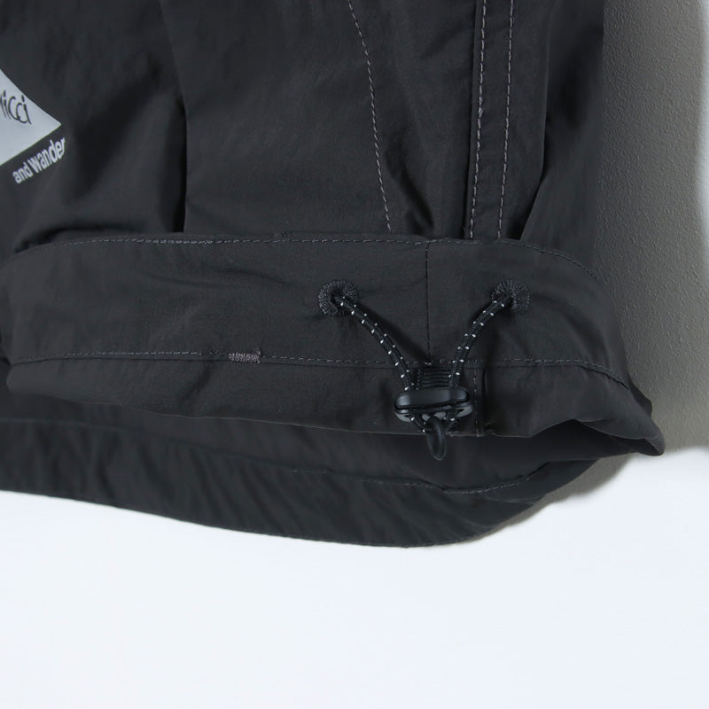 and wander(アンドワンダー) gramicci brushed nylon jacket 画像28