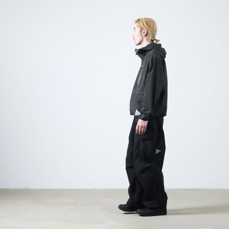 and wander(アンドワンダー) gramicci brushed nylon jacket 画像10