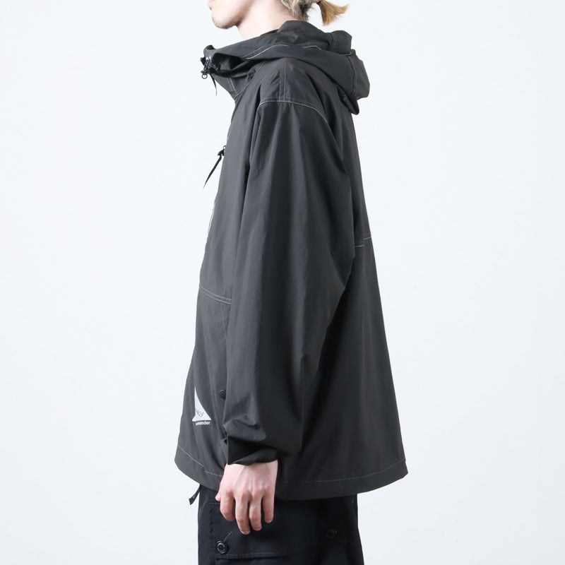 and wander(アンドワンダー) gramicci brushed nylon jacket 画像12