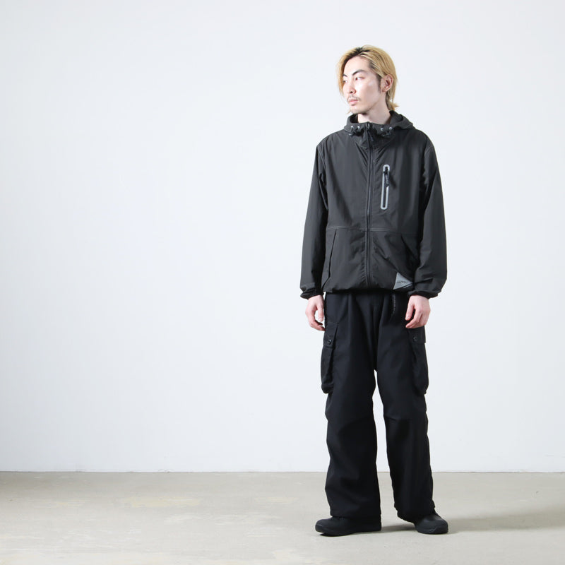 and wander(アンドワンダー) gramicci brushed nylon jacket 画像18