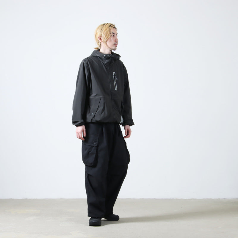 and wander(アンドワンダー) gramicci brushed nylon jacket 画像19
