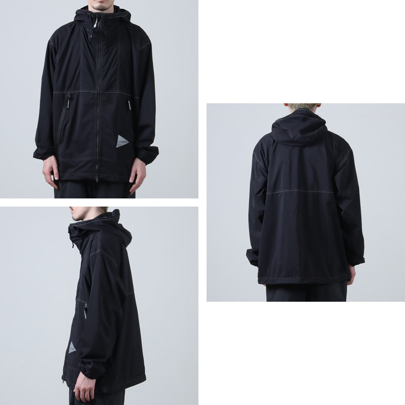 and wander(アンドワンダー) PERTEX wind jacket 画像3