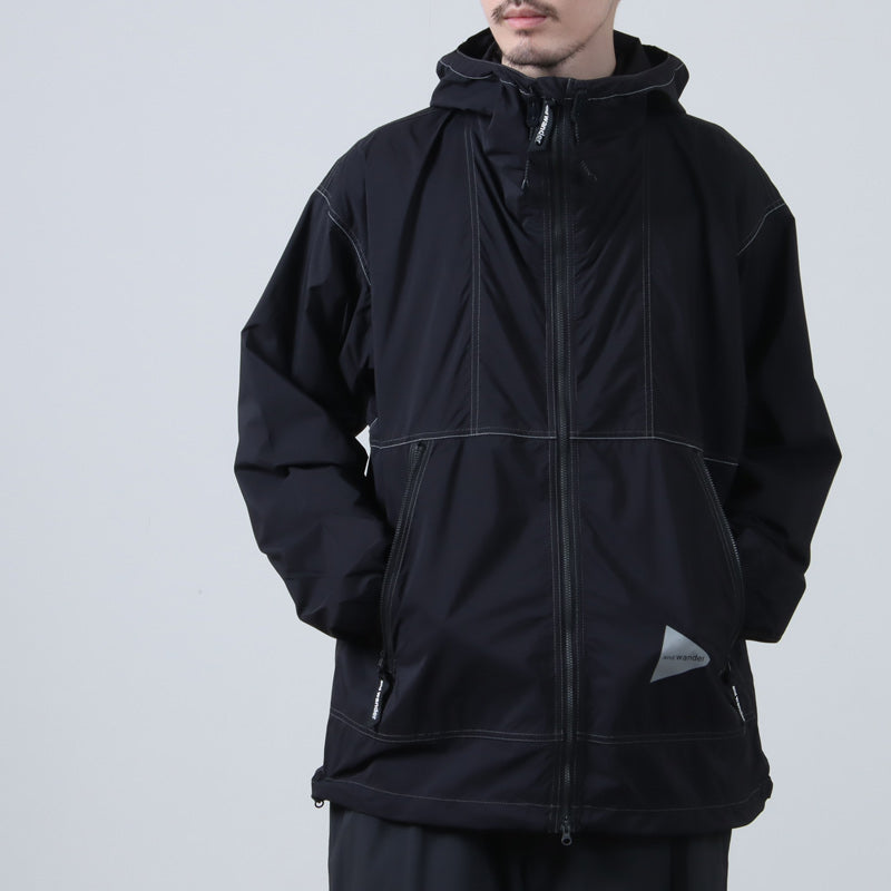 and wander(アンドワンダー) PERTEX wind jacket 画像8