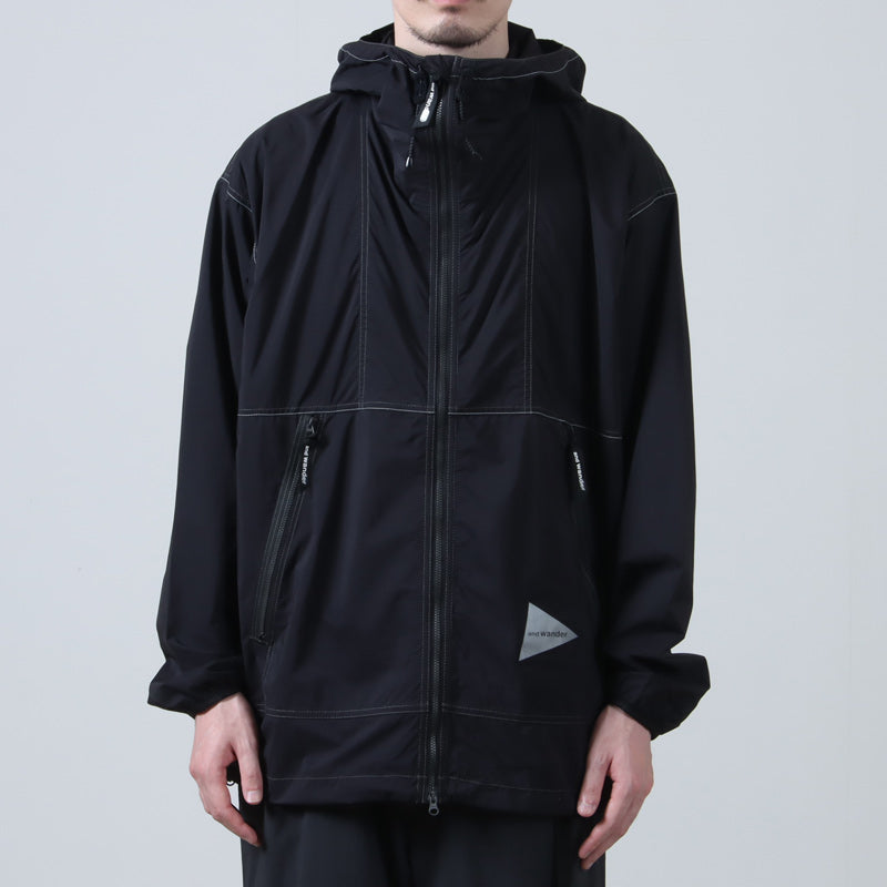 and wander(アンドワンダー) PERTEX wind jacket 画像10