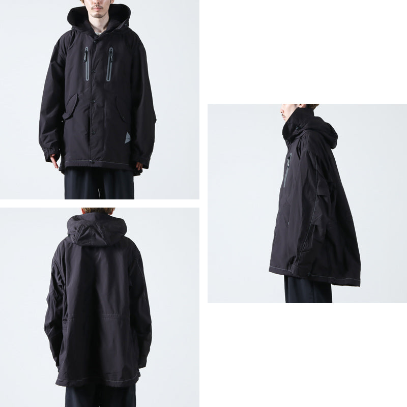 and wander(アンドワンダー) fishtail Octa coat 画像3
