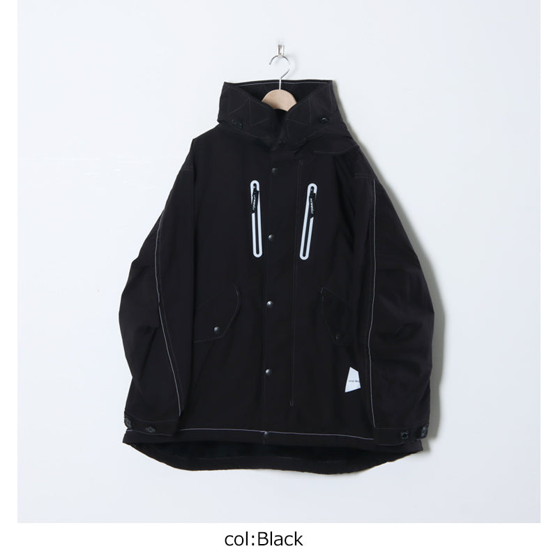 and wander(アンドワンダー) fishtail Octa coat 画像18