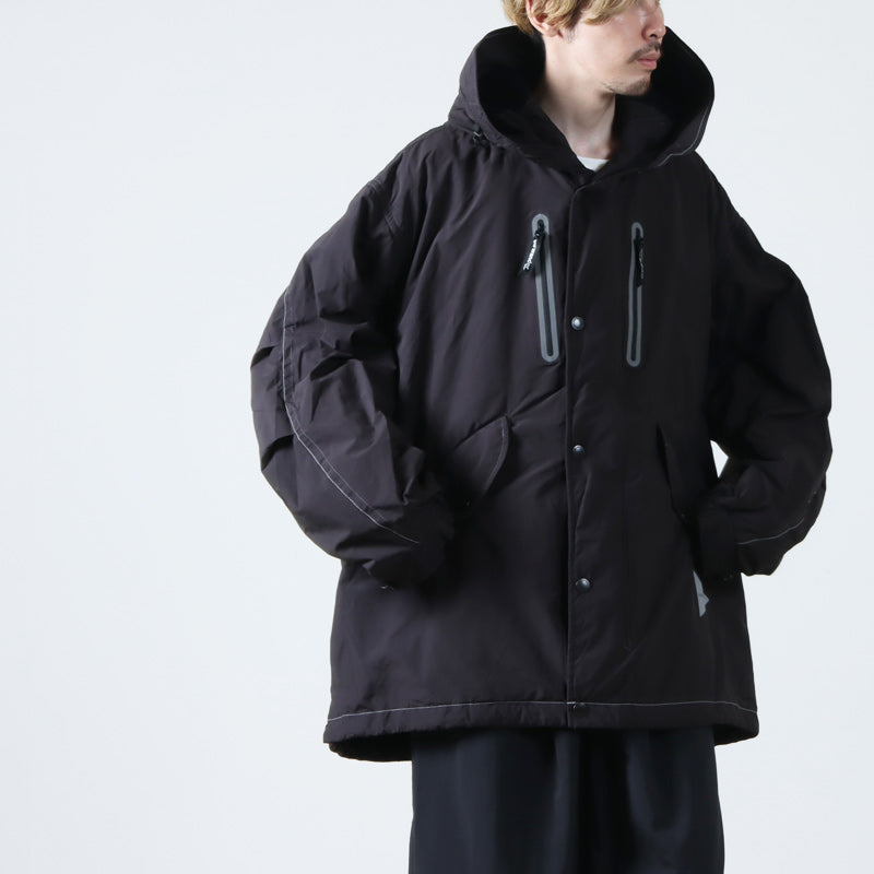 and wander(アンドワンダー) fishtail Octa coat 画像8