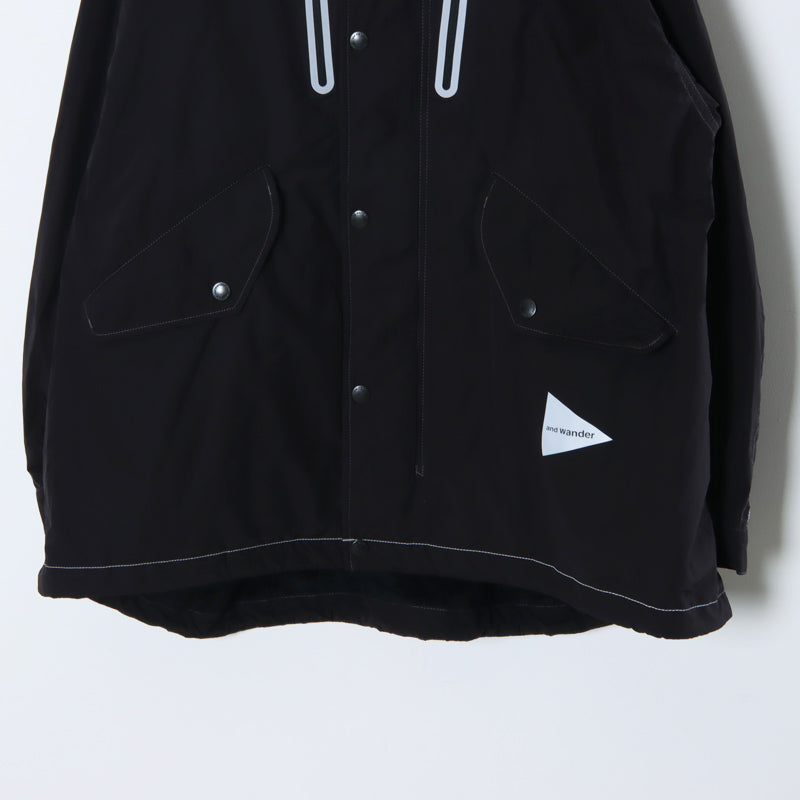 and wander(アンドワンダー) fishtail Octa coat 画像26