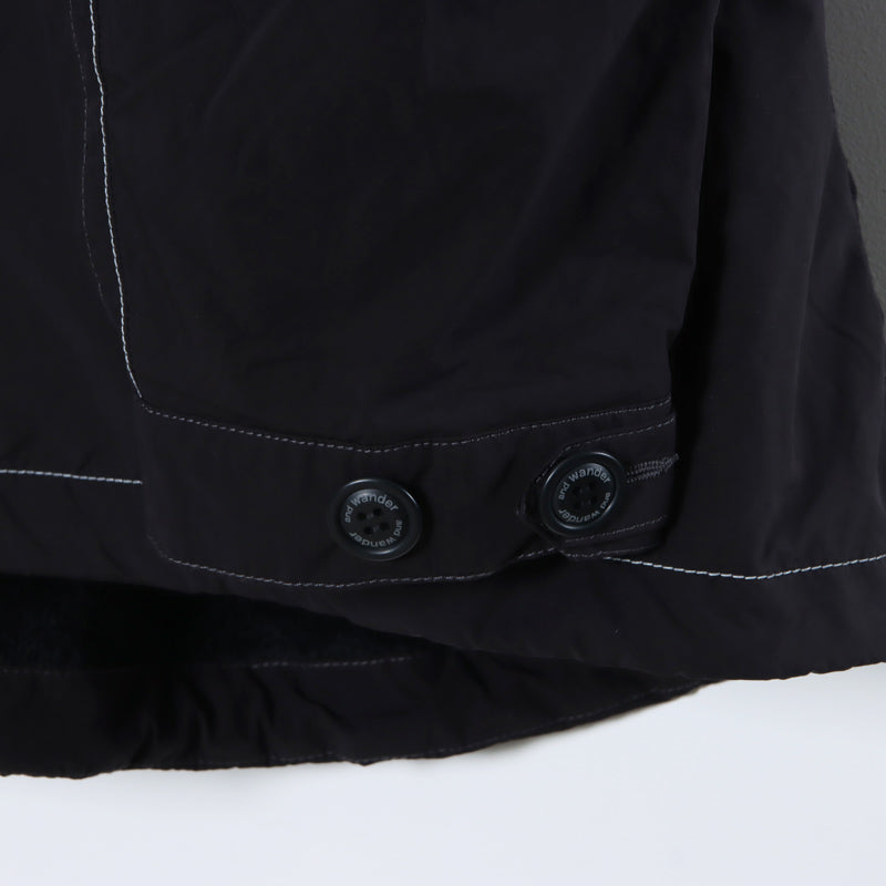 and wander(アンドワンダー) fishtail Octa coat 画像27