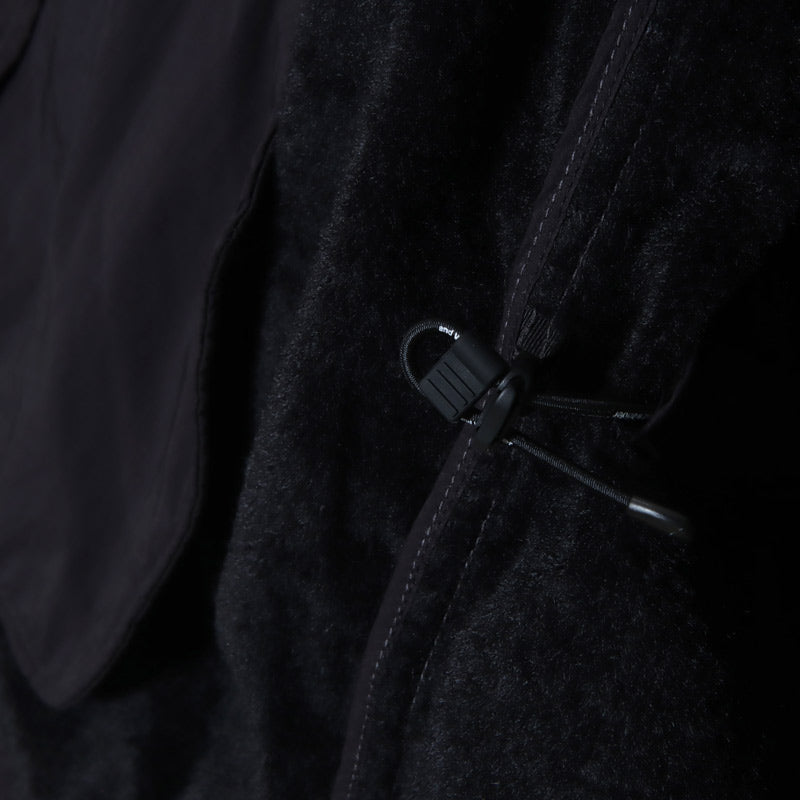 and wander(アンドワンダー) fishtail Octa coat 画像30