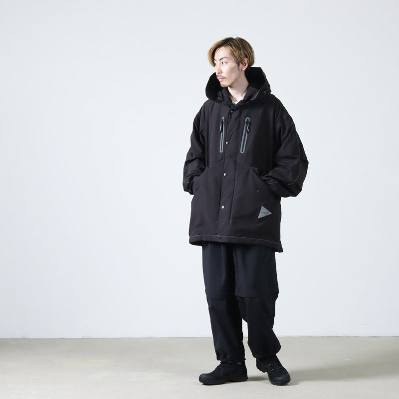and wander(アンドワンダー) fishtail Octa coat 画像10
