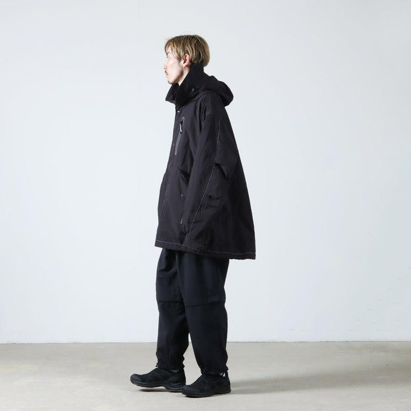 and wander(アンドワンダー) fishtail Octa coat 画像11