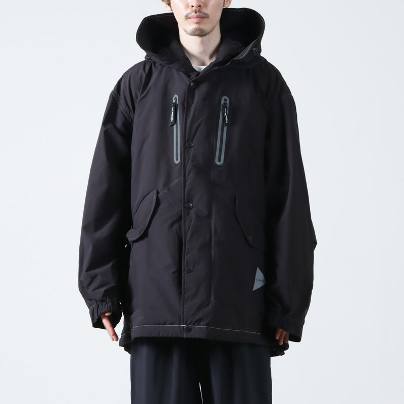 and wander(アンドワンダー) fishtail Octa coat 画像13