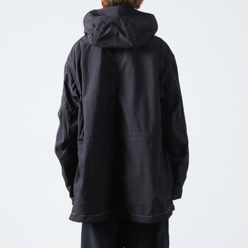 and wander(アンドワンダー) fishtail Octa coat 画像15