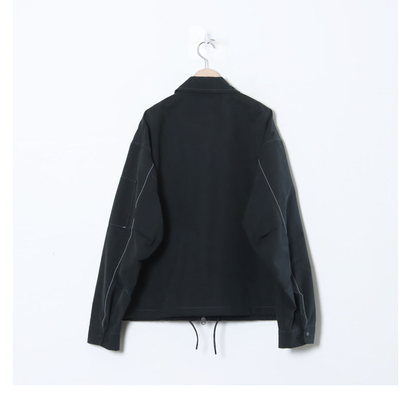 and wander(アンドワンダー) C/PE twill field jacket 画像17