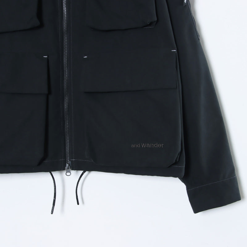 and wander(アンドワンダー) C/PE twill field jacket 画像31
