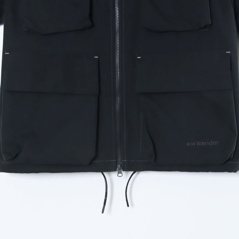 and wander(アンドワンダー) C/PE twill field jacket 画像36