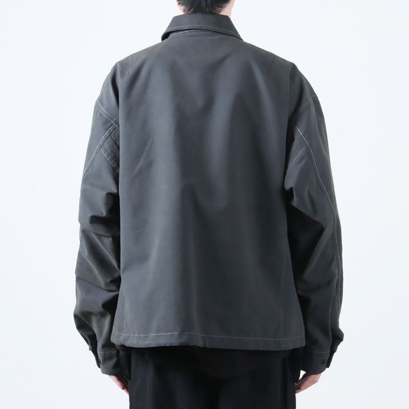 and wander(アンドワンダー) C/PE twill field jacket 画像13