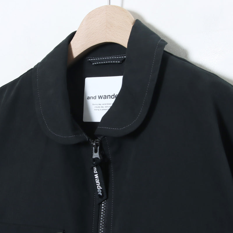 and wander(アンドワンダー) C/PE twill field jacket 画像15