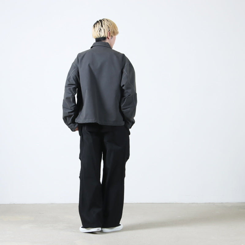 and wander(アンドワンダー) C/PE twill field jacket 画像23