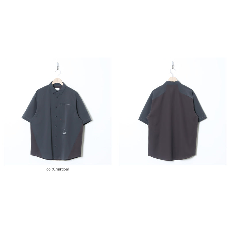 and wander(アンドワンダー) ROA × and wander breathable shirt 画像2