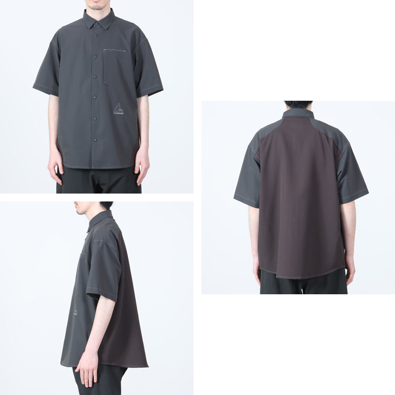 and wander(アンドワンダー) ROA × and wander breathable shirt 画像3
