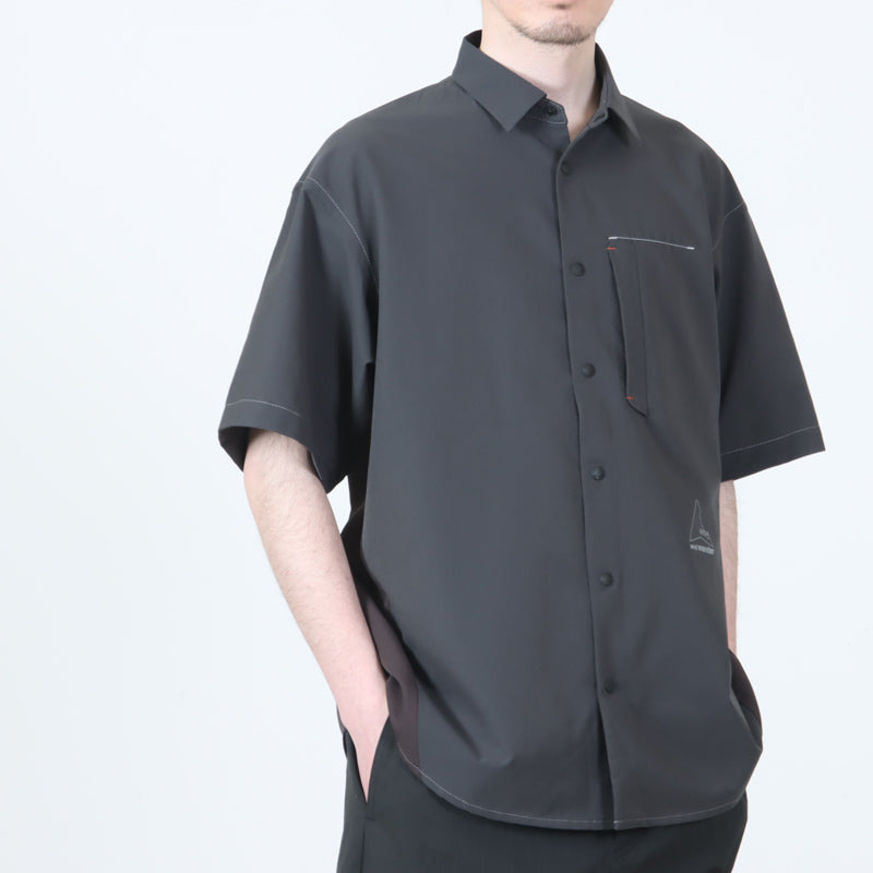 and wander(アンドワンダー) ROA × and wander breathable shirt 画像6