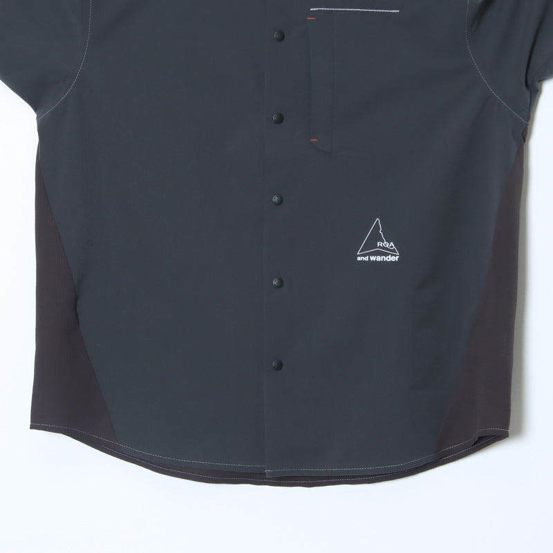 and wander(アンドワンダー) ROA × and wander breathable shirt 画像21