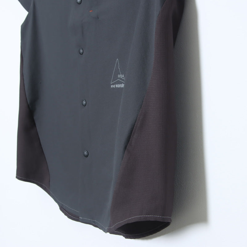 and wander(アンドワンダー) ROA × and wander breathable shirt 画像24