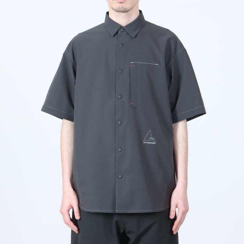 and wander(アンドワンダー) ROA × and wander breathable shirt 画像10
