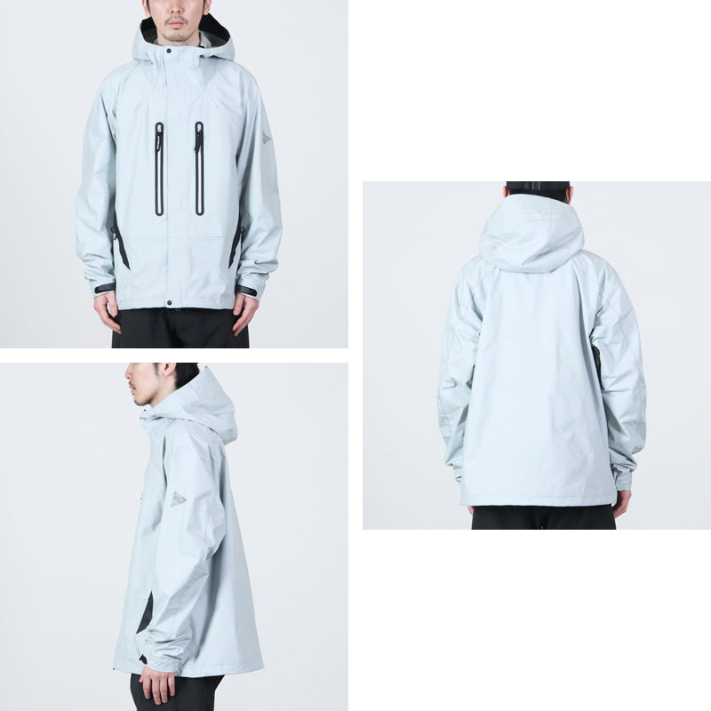 and wander(アンドワンダー) 2.5L hiker rain jacket 画像3
