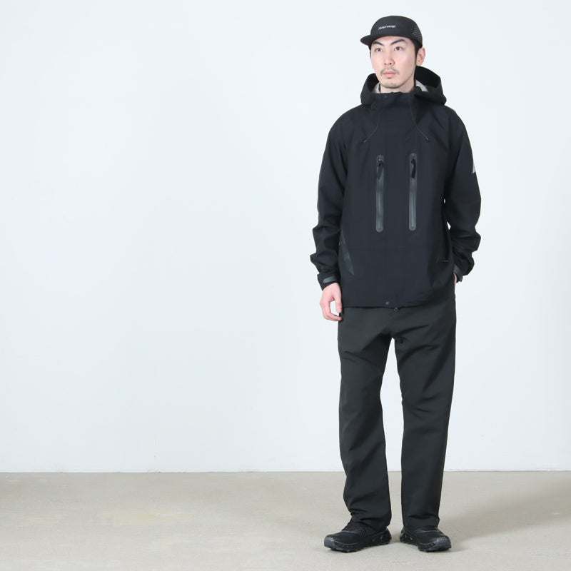 and wander(アンドワンダー) 2.5L hiker rain jacket 画像9