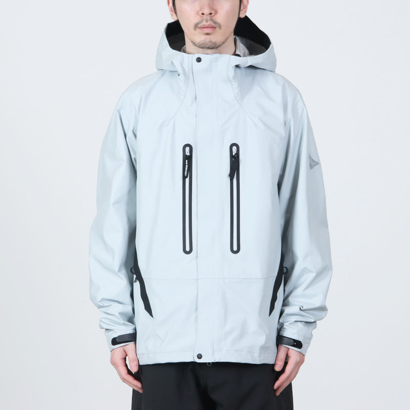 and wander(アンドワンダー) 2.5L hiker rain jacket 画像11