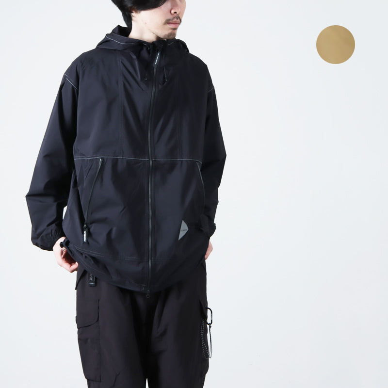 and wander(アンドワンダー) PERTEX wind jacket