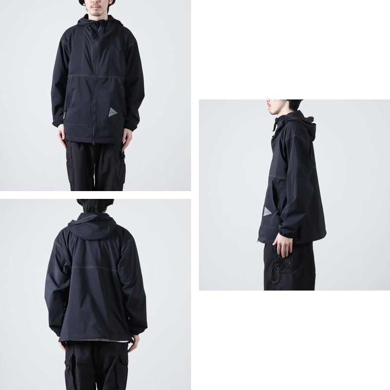 and wander(アンドワンダー) PERTEX wind jacket 画像3